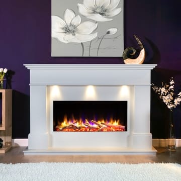 Ultiflame Vr Adour Elite Illumia Suite White